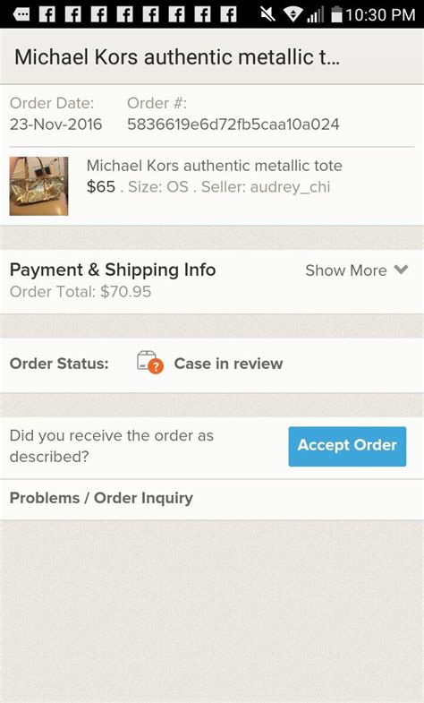 michael kors shipping tracking.